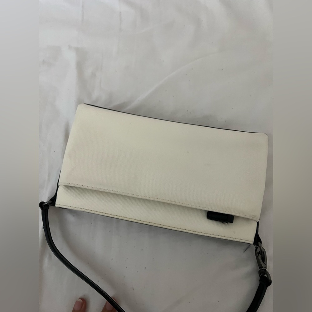 Rare coach canvas and leather mini shoulder bag - Picture 6 of 10